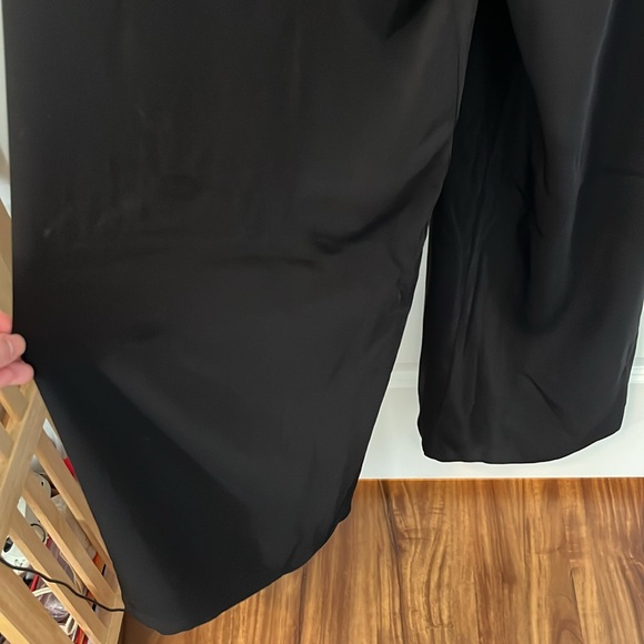 NWT Express Black Strapless Wide Leg Jumpsuit One Piece with tags - Picture 6 of 8